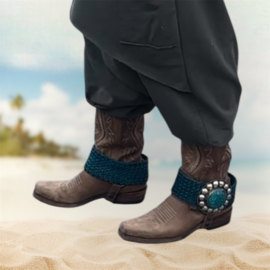Boots belts turkoois 7