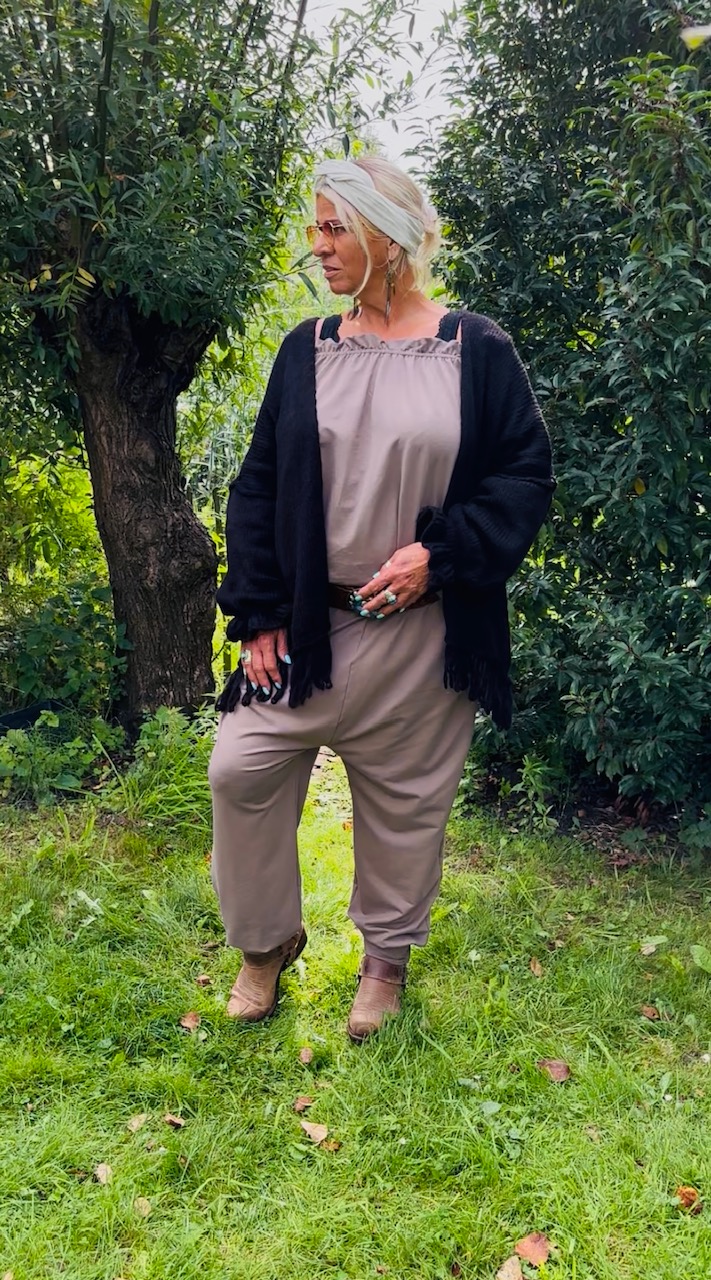 Vest "Romy" zwart