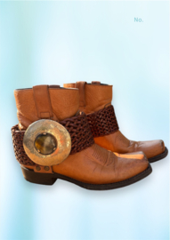 Boots belt donker bruin 1