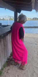 Grote maxi XXL Jurk "Tina" zwart
