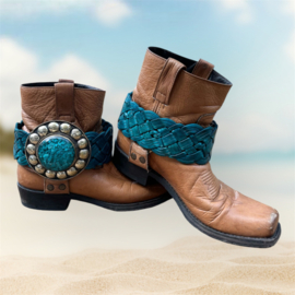 Boots belts turkoois 2