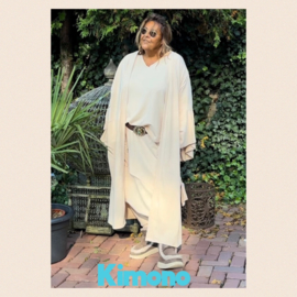 Grote Kimono "Maud" crème