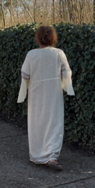 XXL grote maxi  jurk "Lois" crème