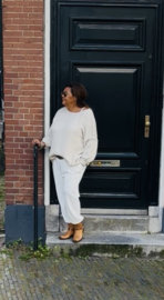 XXL grote trui "Jasmijn" creme