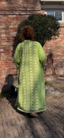 Kimono "Lois" lime groen