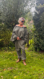 Groot combinatie set "Gaaf" army groen