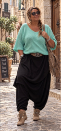 Trui "Lissy" zee groen