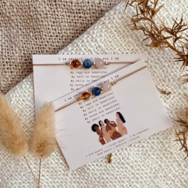 Affirmatie Armbandje - I'm perfect