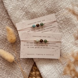 Affirmatie Armbandje - Overvloed