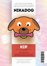 NiKaDog Mini Adult Kip Graanvrij met Zoete Aardappel 2 kg