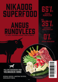 NiKadog® Superfood Angus Rund 12 kg