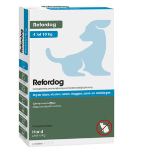 Refordogs spot-on  4 -10 kg 3 pipet