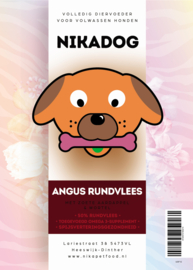 NiKaDog  Adult Angus Rund  Graanvrij Met Zoete Aardappel 2 kg