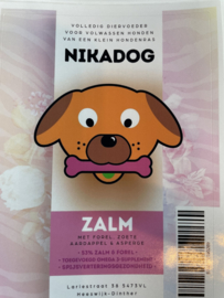 NiKaDog  Mini Adult Zalm Graanvrij  Met  Zoete Aardappel 2 kg