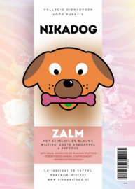 NiKaDog Puppy Zalm Graanvrij Met Zoete Aardappel 2 kg