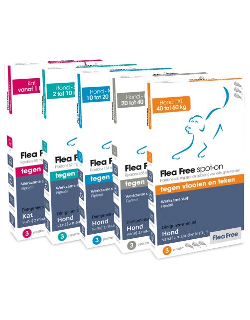 flea free spot-on 2-10 kg
