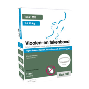 Tick Off Vlooien & Tekenband tot 25 kg