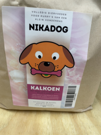 NiKaDog Puppy Mini Adult Kalkoen  Met Zoete Aardappel 6 kg