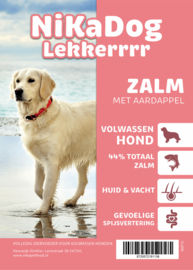NiKaDog® Lekkerrr Zalm Met aardappel 12 kg