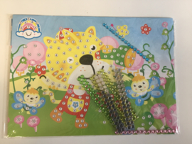 Diamond Painting mit Aufkleber Diamanten