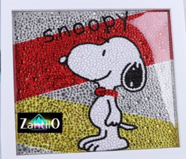 Schilderijtje Snoopy