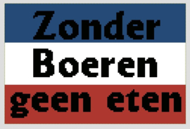 Vlag boerenprotest