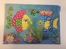 Diamond painting met kralenstickers