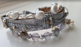 Shamballa  Kristal Parel Armband