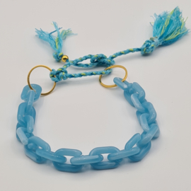Hippie Blauwe Schakel