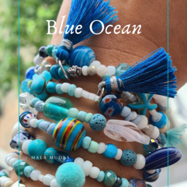 Blue Ocean Wikkel Armband