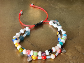 Bloemen armband, Love and Joy