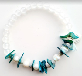 "Boho Sweet Pearl Armband"