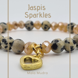 Free Spirit Jaspis Sparkle Gold