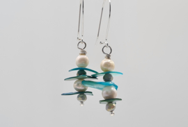 "Boho Sweet Pearl" Oorbellen