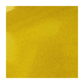 Transparant glitter vinyl medium yellow