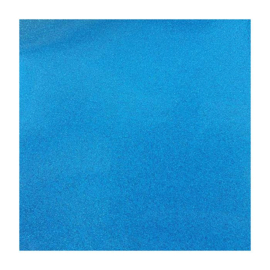 Transparant glitter vinyl ocean blue