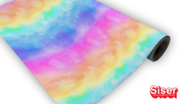 Siser easy patterns watercolor rainbow