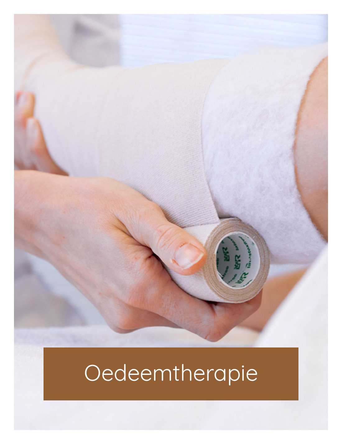 Oedeemtherapie, zwachtelen | Huidzaken