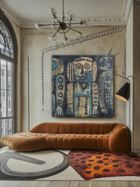 XXL PAINTING 'BRUTAL OUTSIDER'