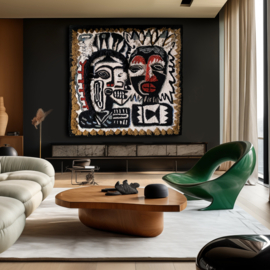 HANDTUFTED WOOL WALLART