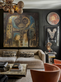 XXL PAINTING 'OUTSIDER'