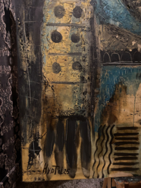 XXL PAINTING 'OUTSIDER'