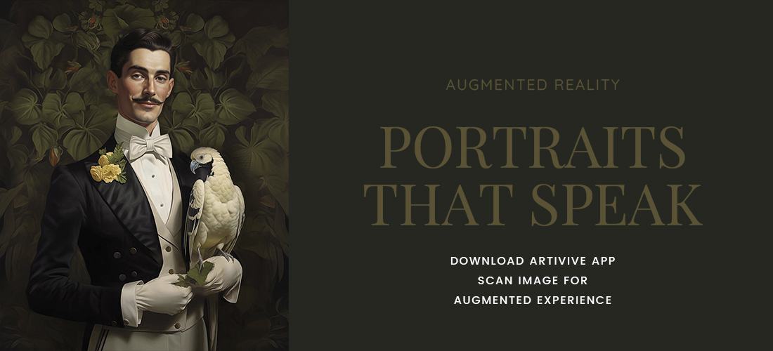 Virtual portraits with augmented reality