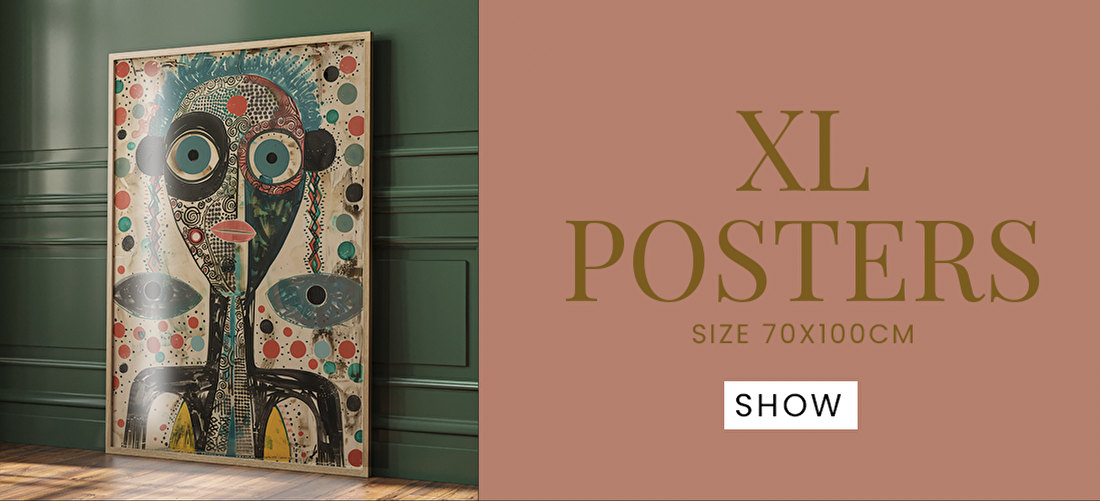 XL posters Naive art