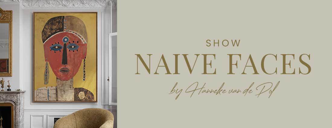 Naive Faces Art by Hanneke van de Pol