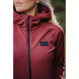 Mountain Horse Hoodie Indy | Bordeaux