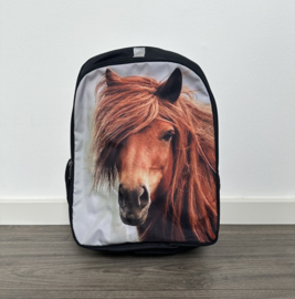 Schooltas shetlander met voorvak