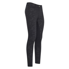 Imperial Riding Rijbroek El Capone High Waist | Black Zebra