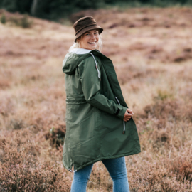 HORKA Rain Parka River Khaki