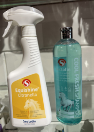 Sectolin Cool Fresh Shampoo + Equishine Citronella